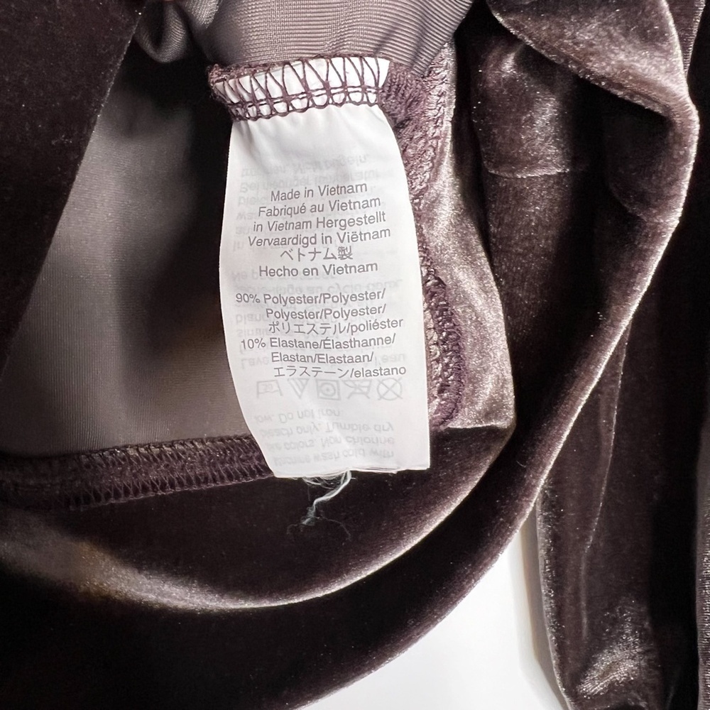 Madewell Sweater Velvet Balloon-Sleeve Sweatshirt - Picture 5 of 6